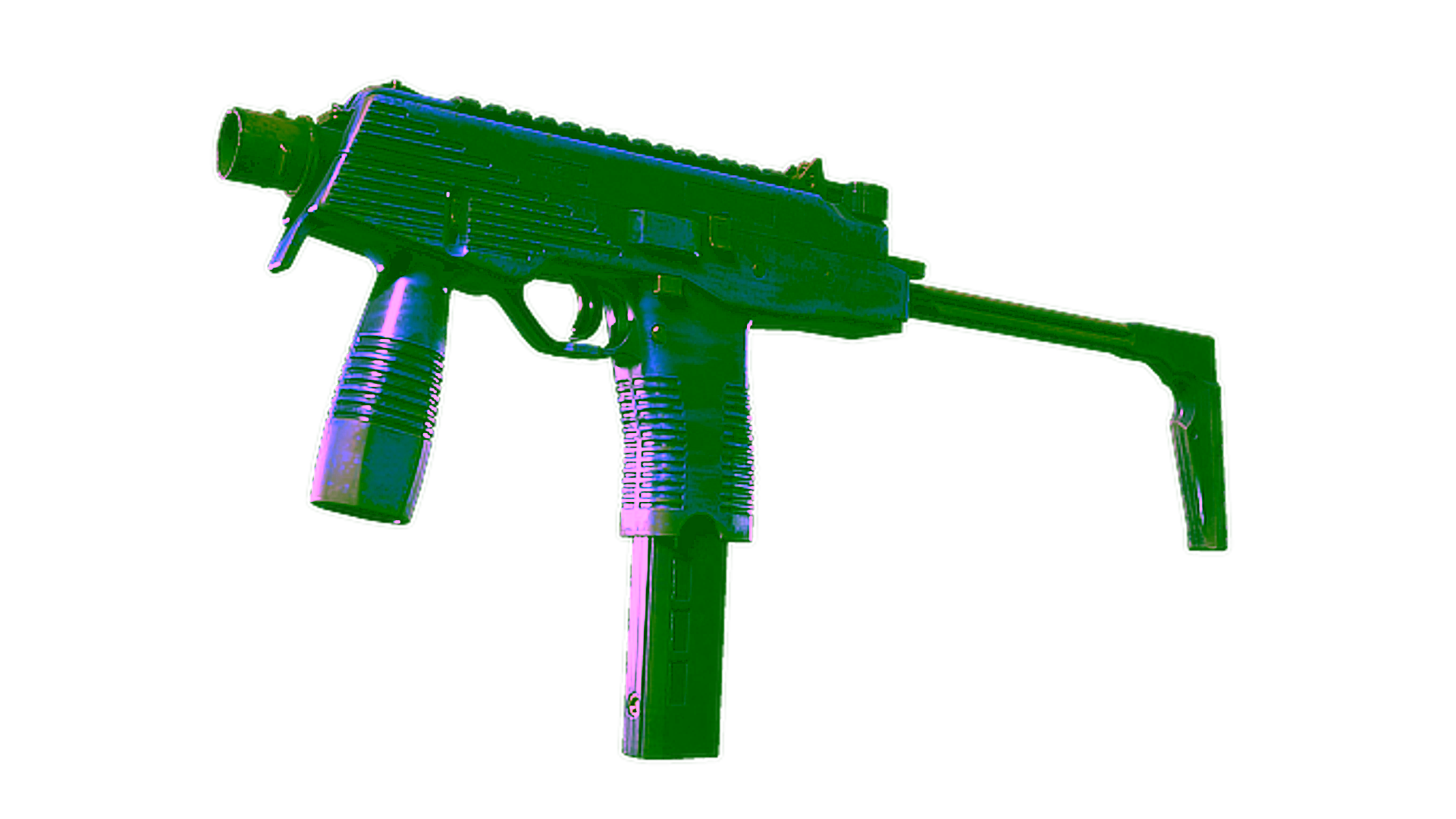 Дисплей для MP9 | Buff Blue (Well-Worn)