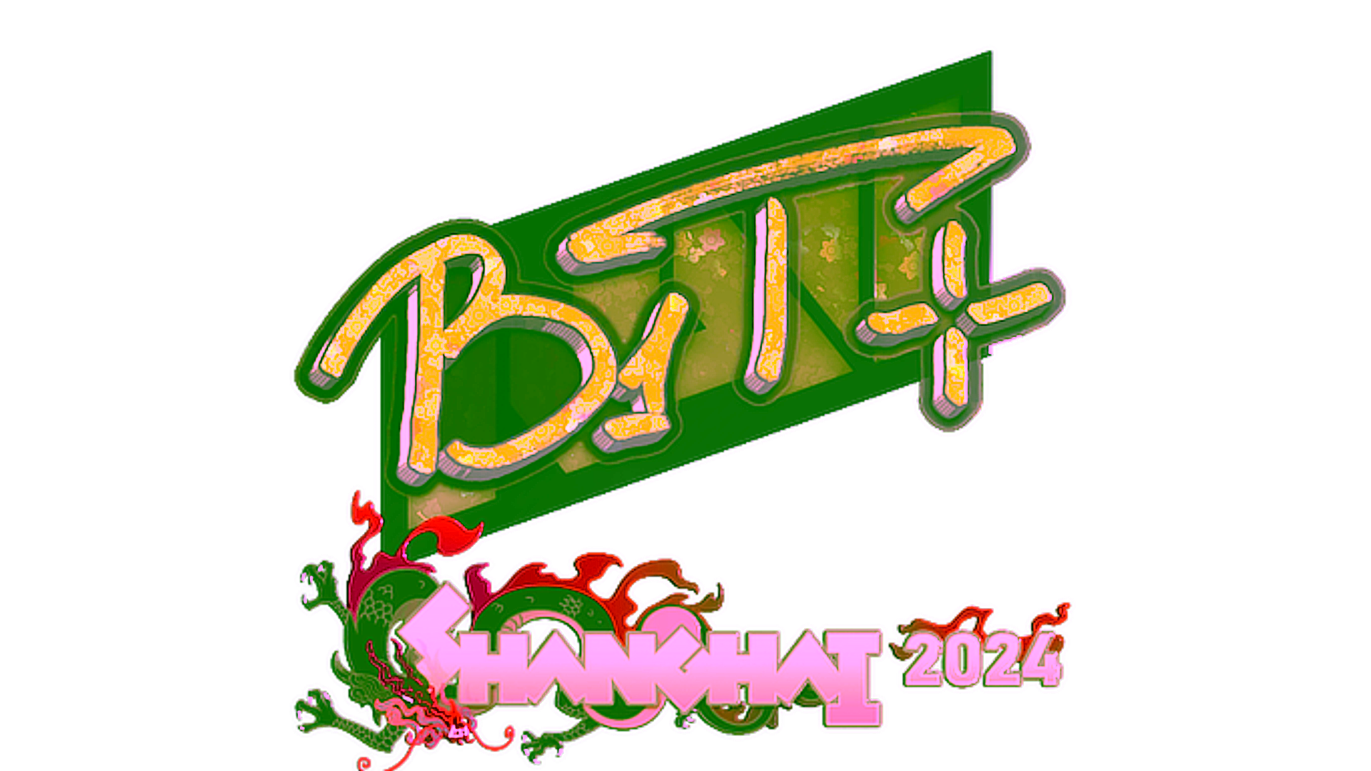 Mostrar para Sticker | b1t (Glitter) | Shanghai 2024