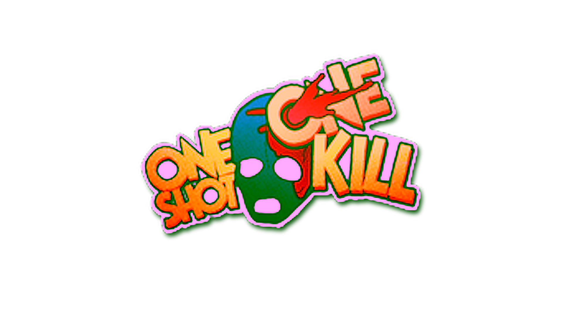 Affichage pour Sticker | One Shot One Kill