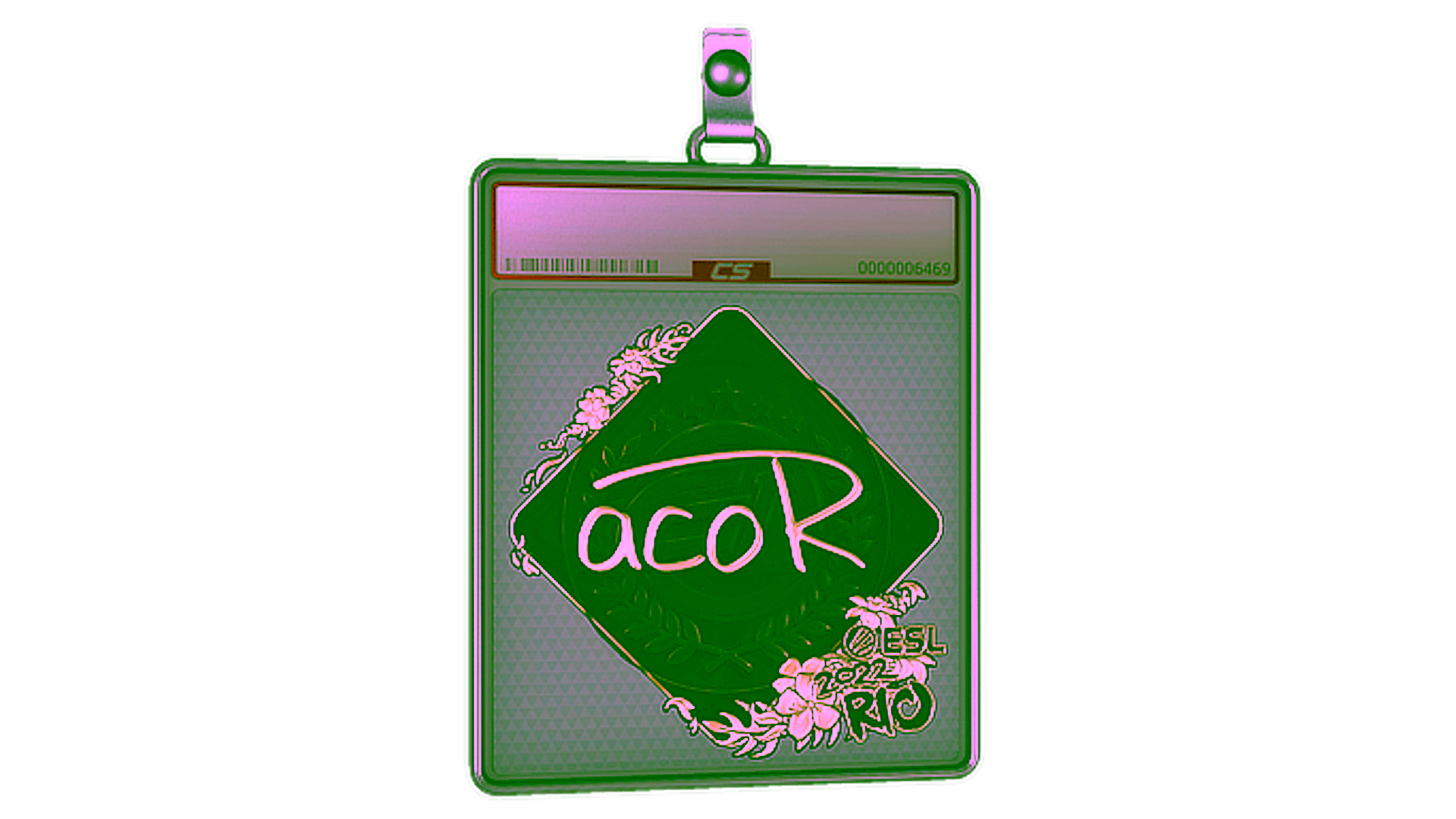Дисплей для Sticker Slab | acoR (Gold) | Rio 2022