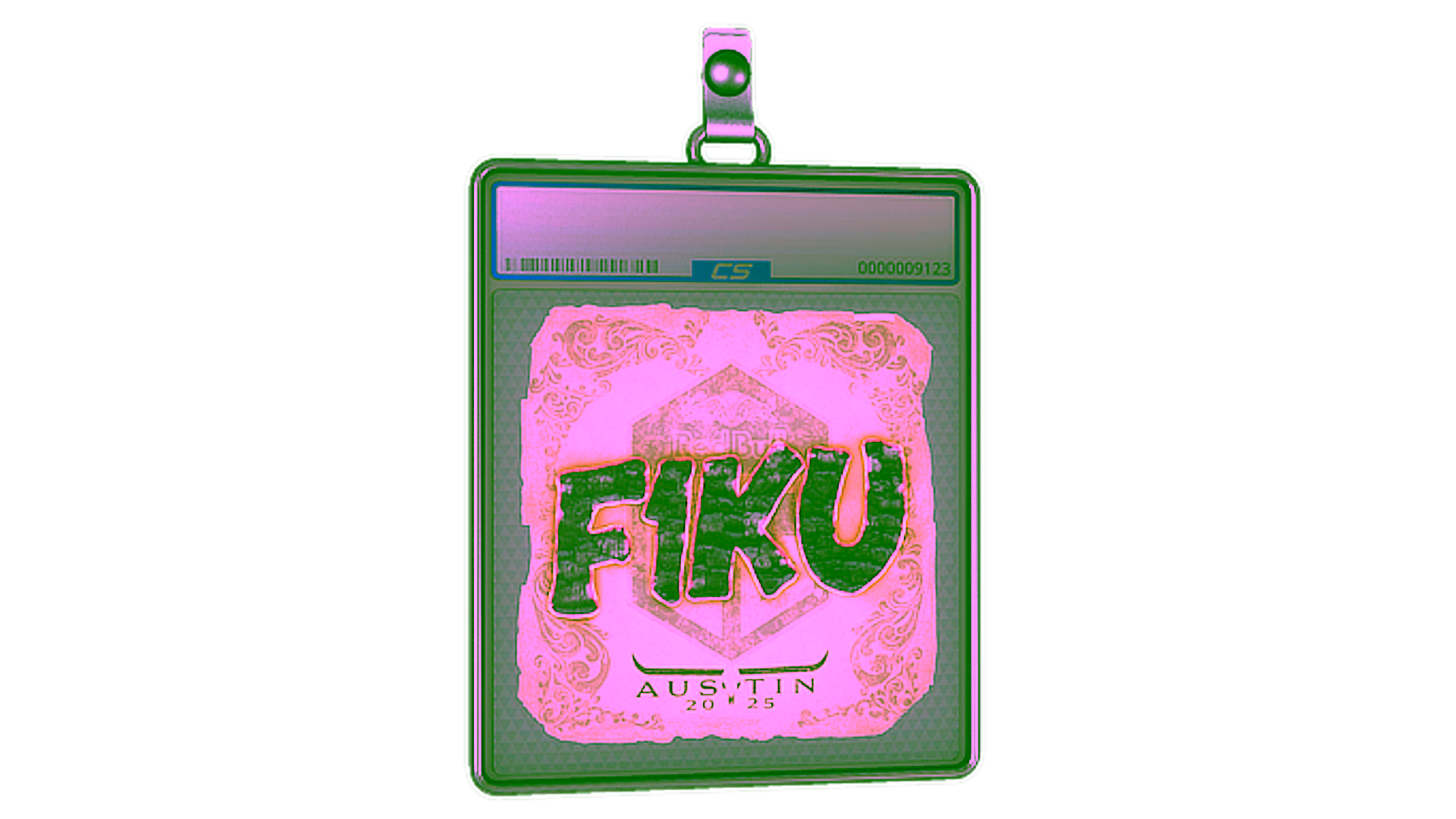 Display for Sticker Slab | F1KU | Austin 2025