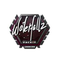 Sticker waterfaLLZ London 2018