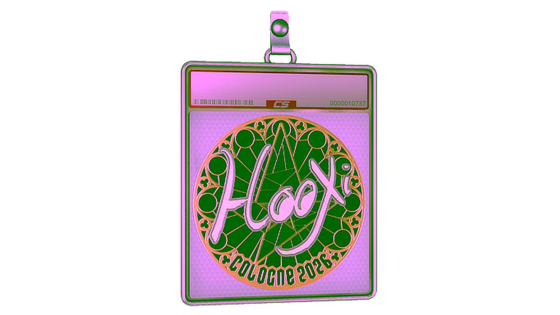 Exibição para Sticker Slab | HooXi (Gold) | Cologne 2026