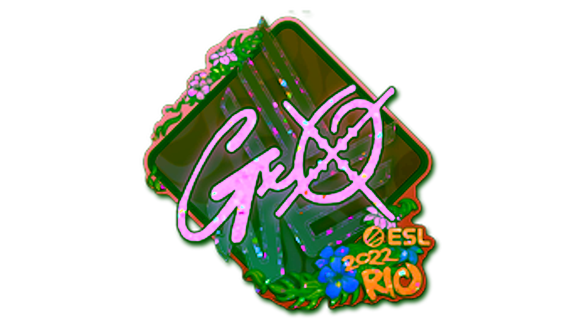 Display for Sticker | gxx- (Glitter) | Rio 2022