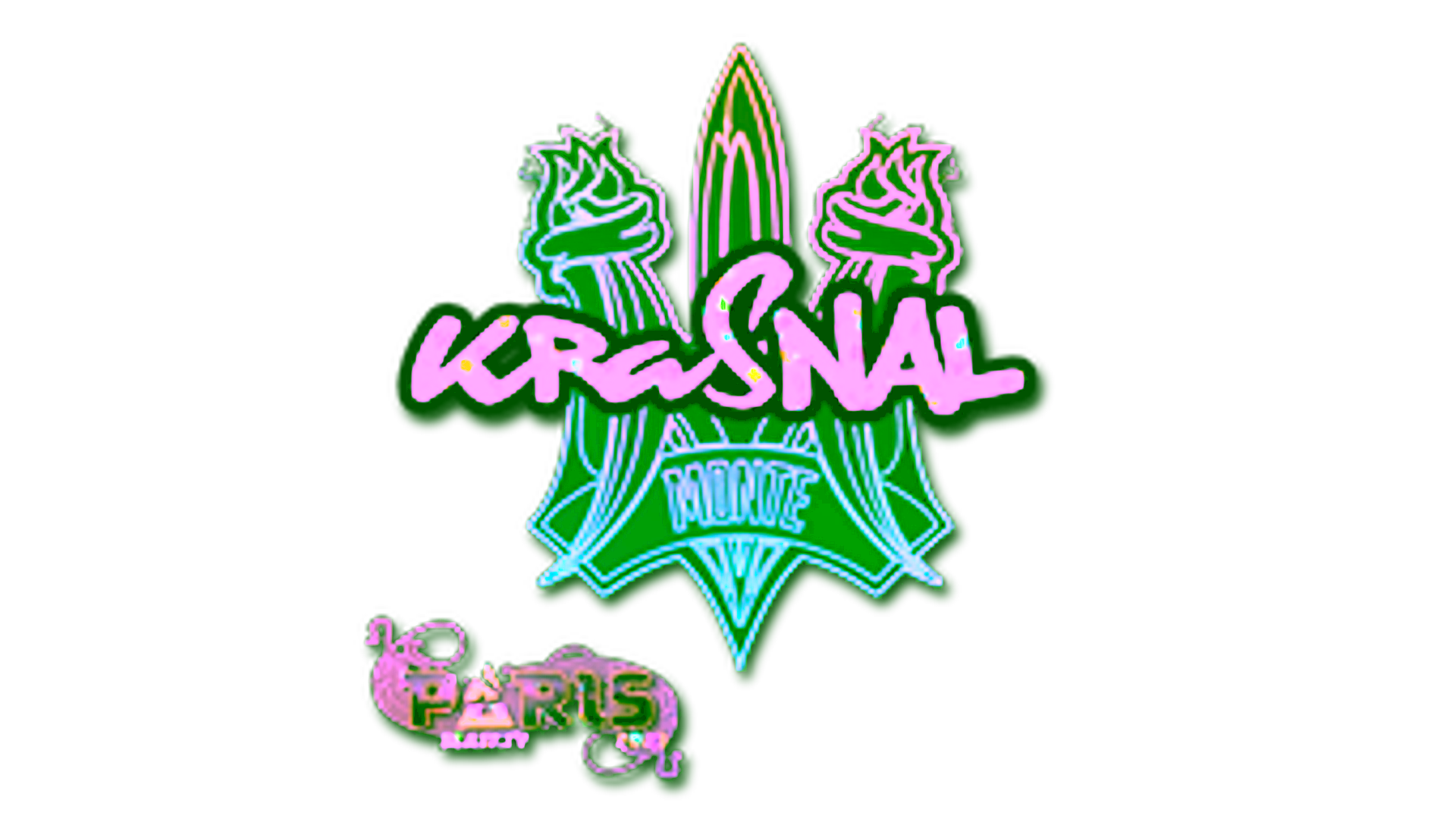 Display for Sticker | kRaSnaL (Glitter) | Paris 2023