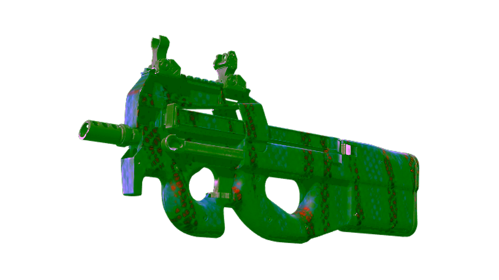 Visar för Souvenir P90 | Teardown (Factory New)