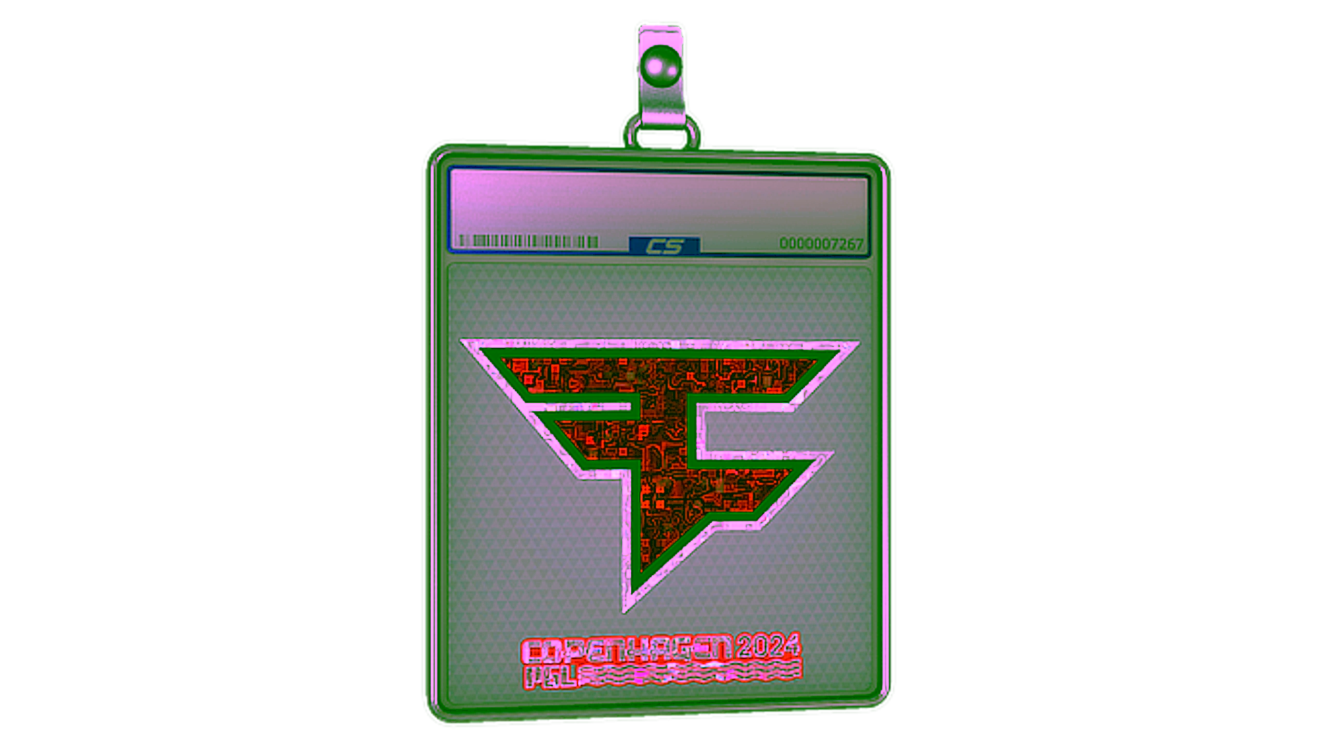 Display for Sticker Slab | FaZe Clan (Glitter) | Copenhagen 2024