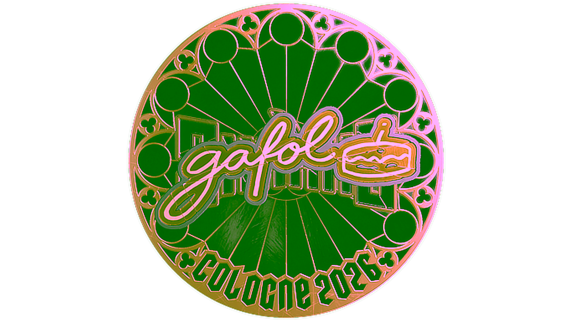عرض لـ Sticker | gafolo (Gold) | Cologne 2026