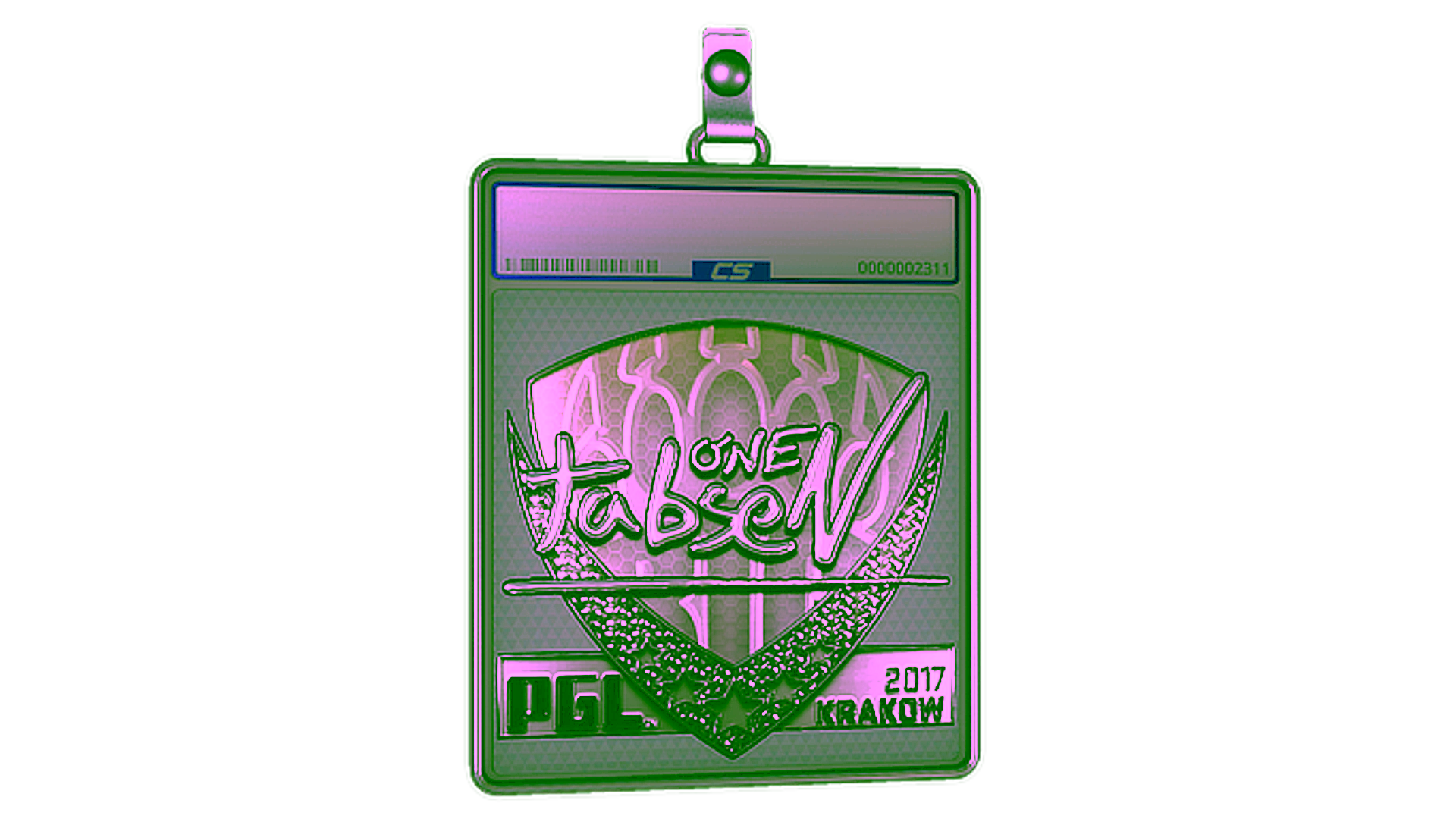 Sticker Slab | tabseN (Foil) | Krakow 2017 için görüntü