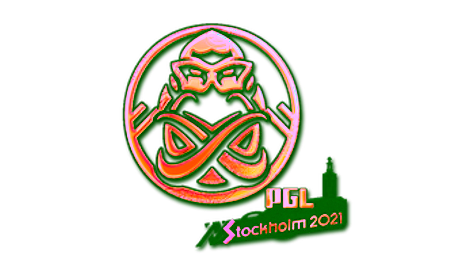 Display for Sticker | ENCE (Holo) | Stockholm 2021