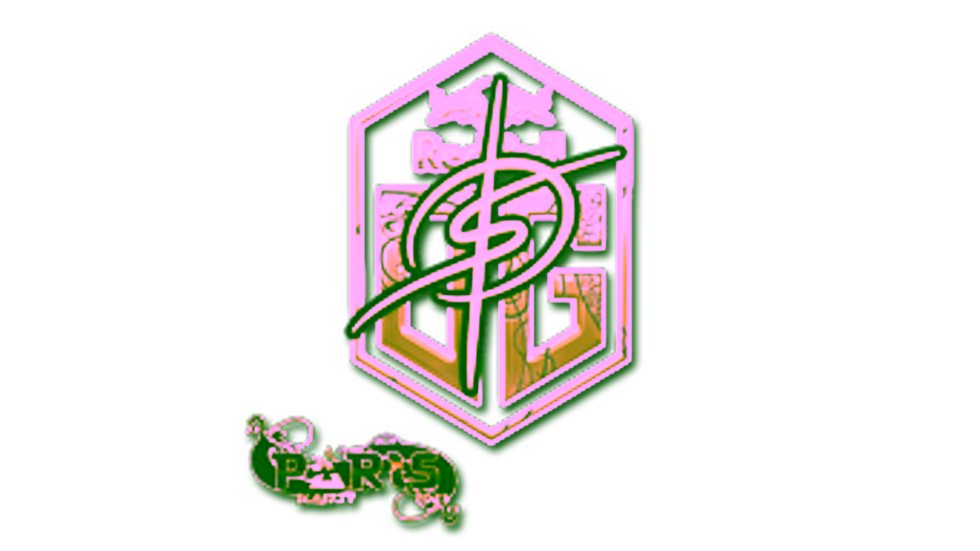 Display for Sticker | degster (Gold) | Paris 2023