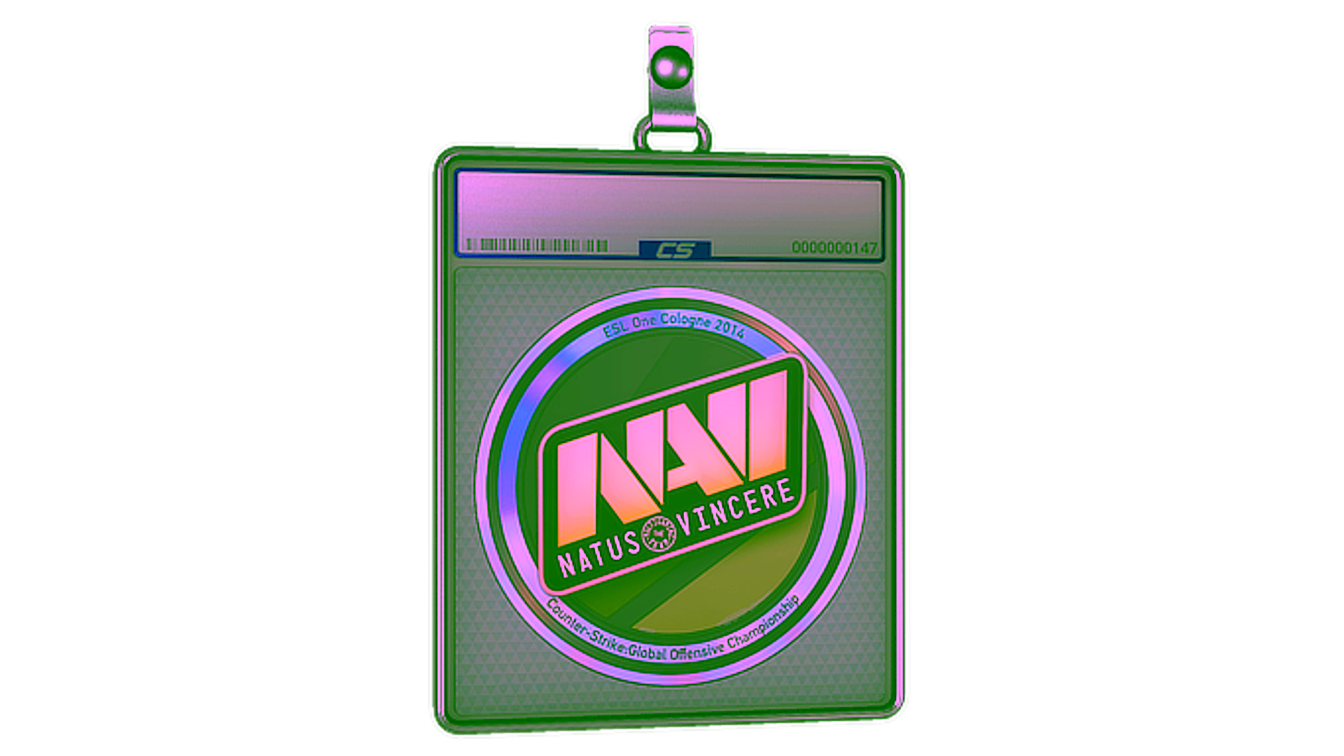 Display for Sticker Slab | Natus Vincere (Holo) | Cologne 2014