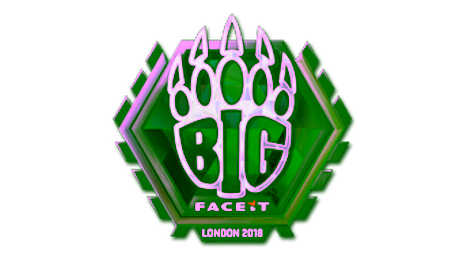 Display for Sticker | BIG (Holo) | London 2018