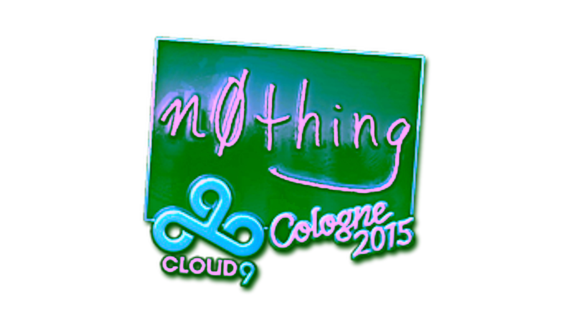 Display for Sticker | n0thing (Foil) | Cologne 2015