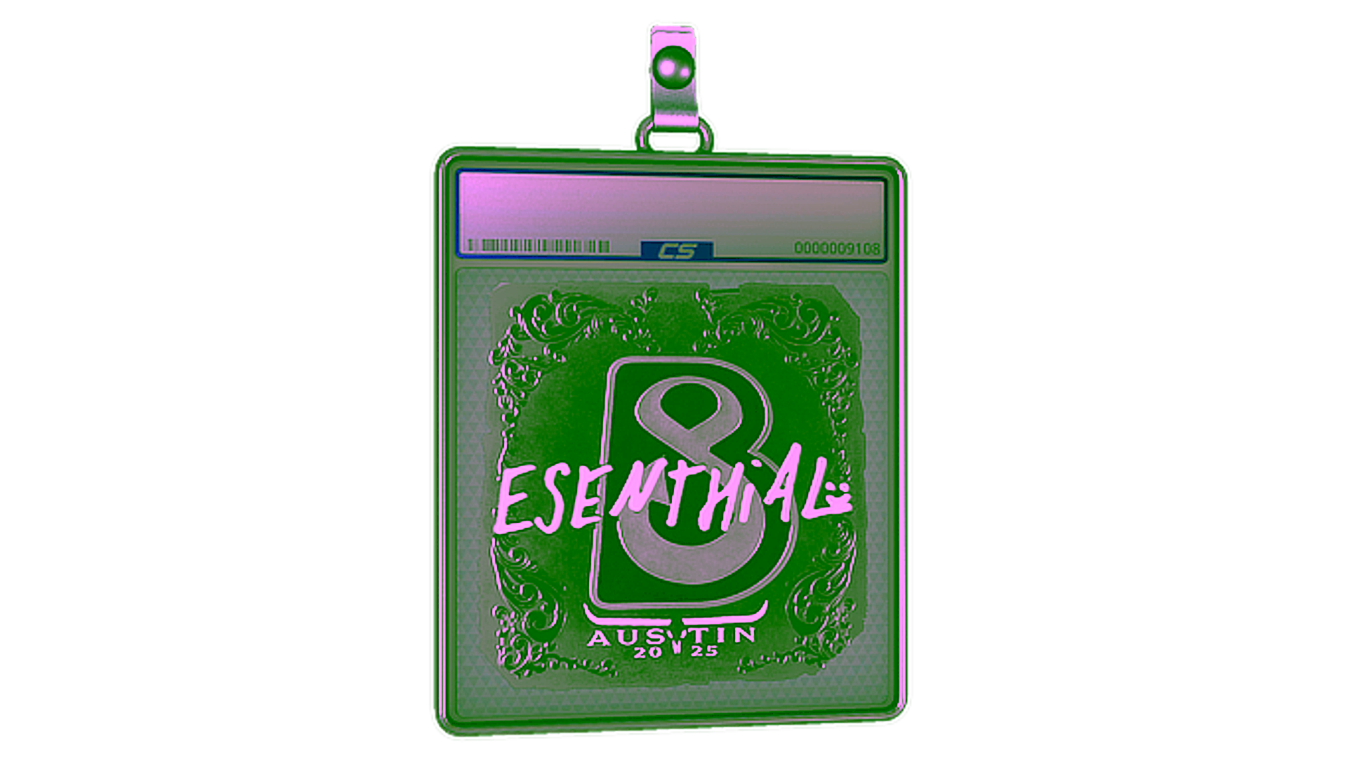 Дисплей для Sticker Slab | esenthial (Foil) | Austin 2025