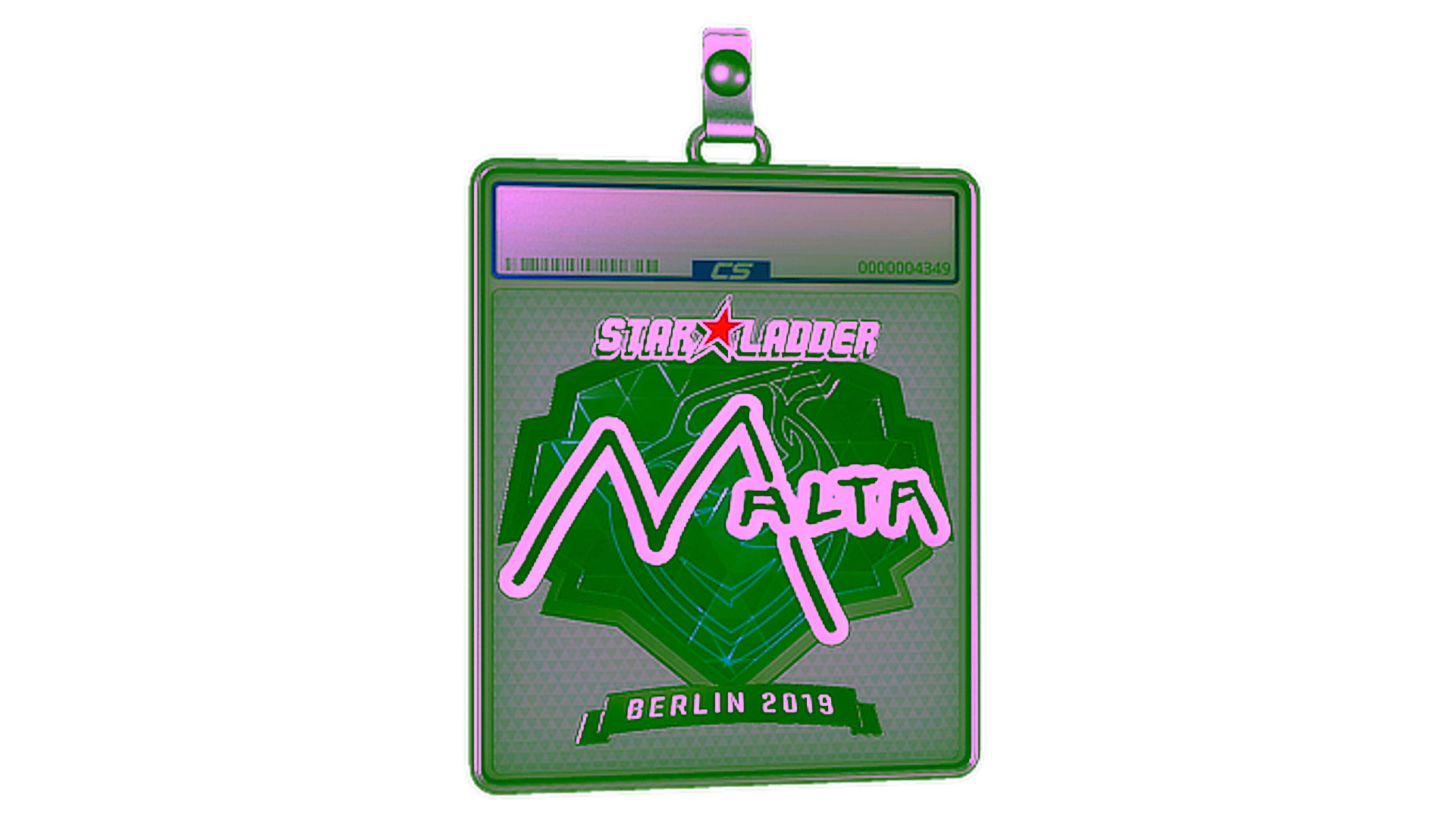 Display for Sticker Slab | malta (Foil) | Berlin 2019
