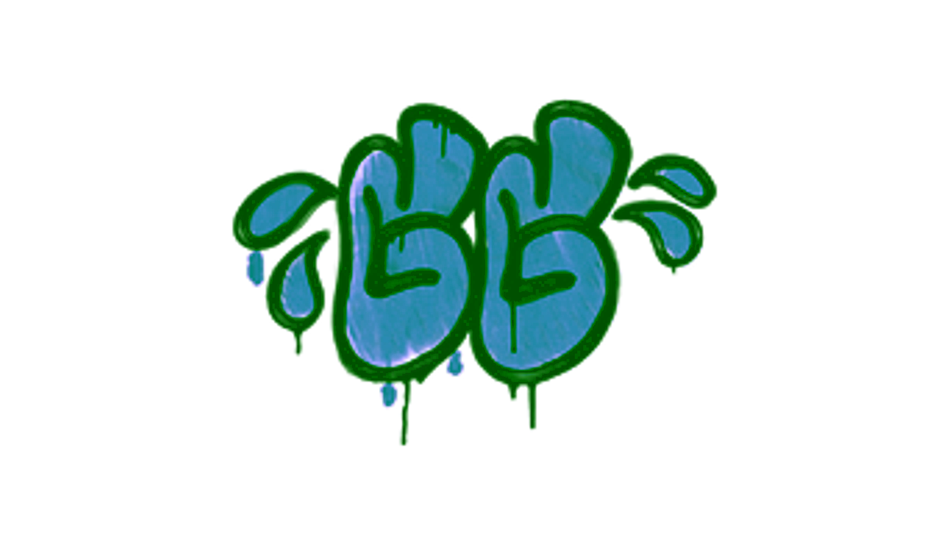 Display for Sealed Graffiti | GGWP (Monarch Blue)