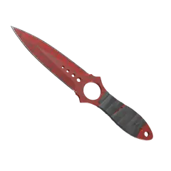 Skeleton Knife Crimson Web