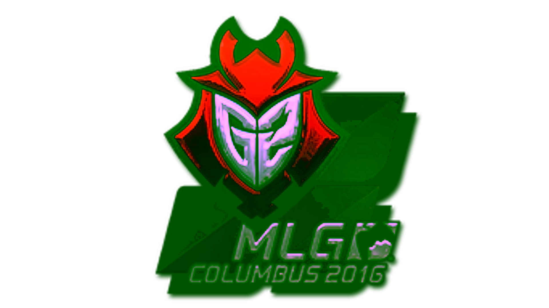 Display for Sticker | G2 Esports (Foil) | MLG Columbus 2016
