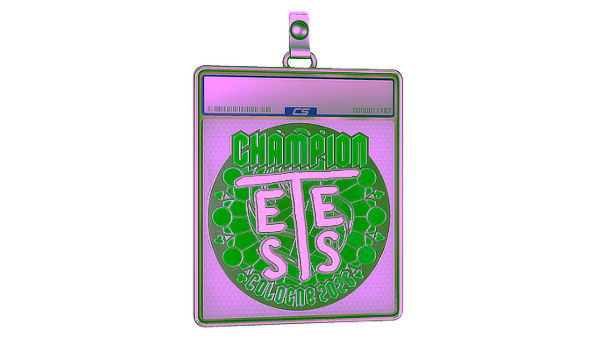 Display for Sticker Slab | TeSeS (Foil, Champion) | Cologne 2026