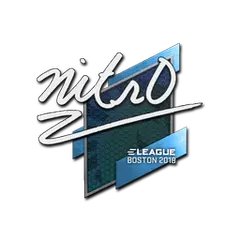 Sticker nitr0 Boston 2018