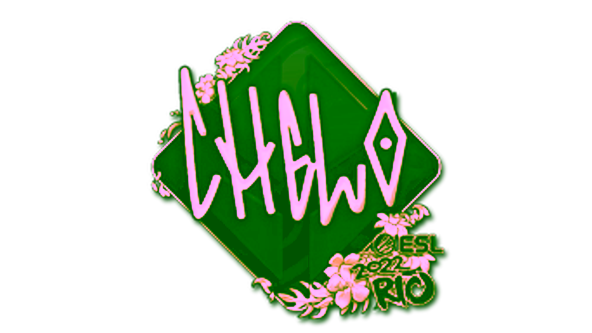 Anzeige für Sticker | chelo (Gold) | Rio 2022