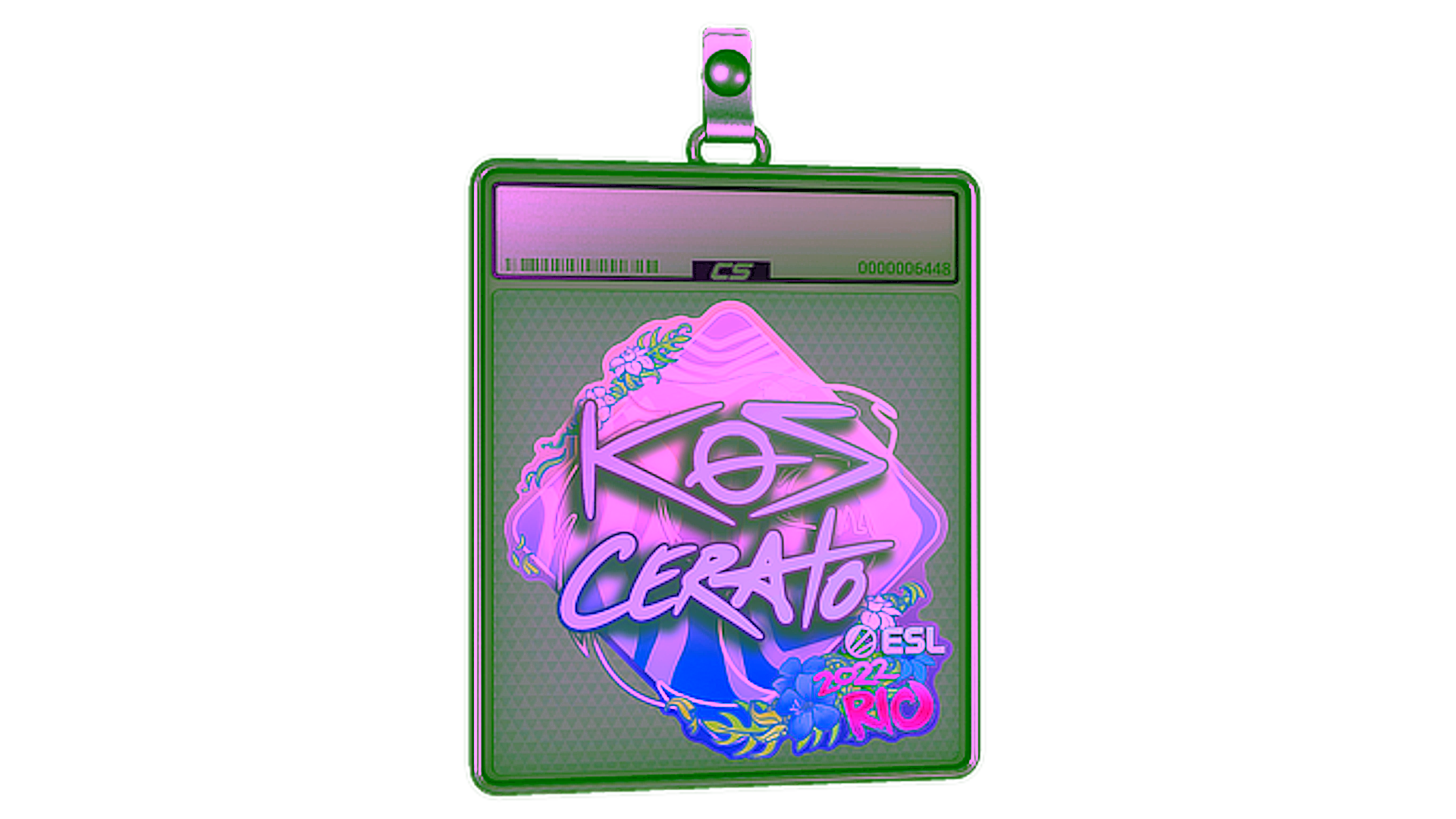 Sticker Slab | KSCERATO (Holo) | Rio 2022 için görüntü