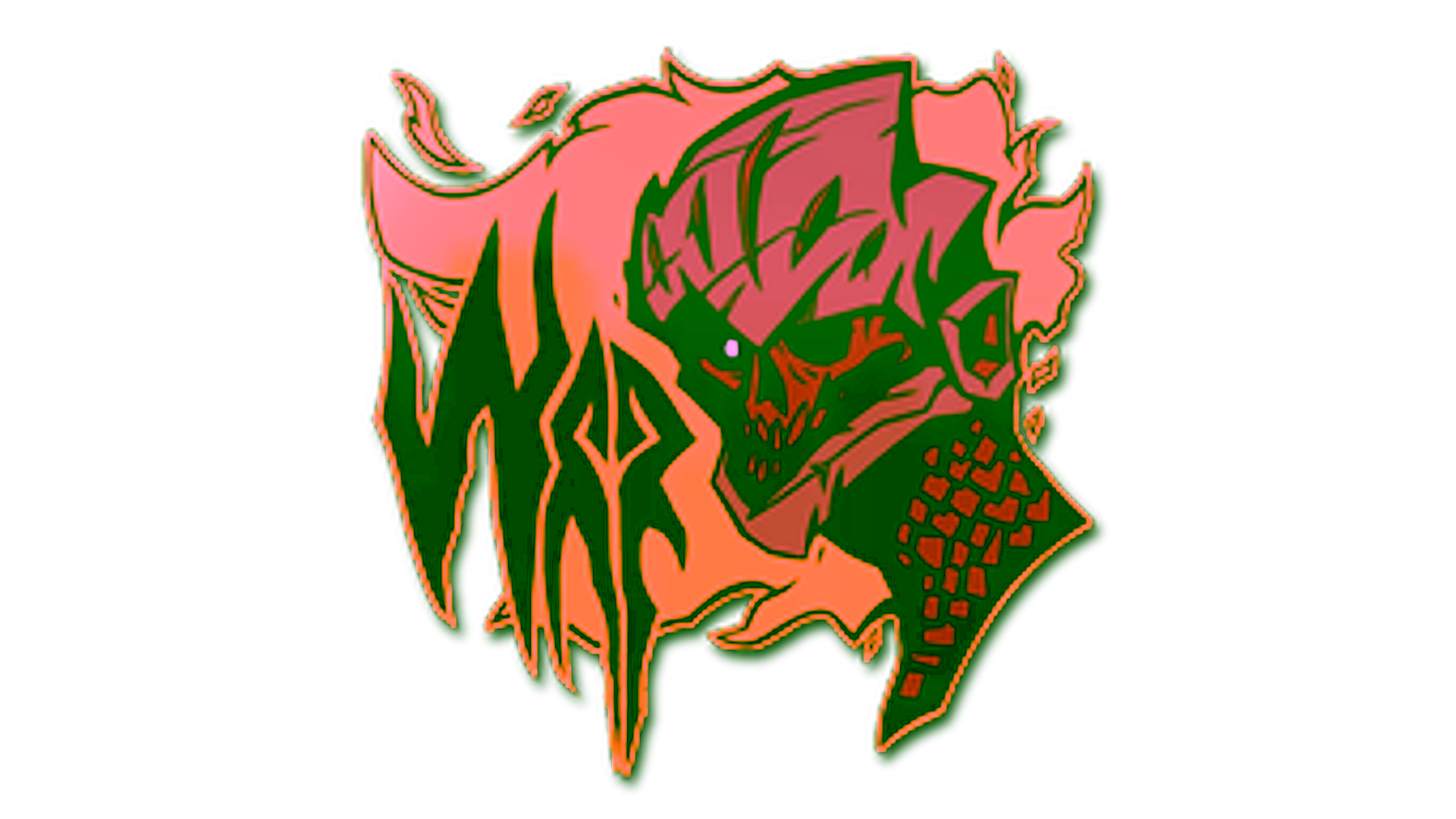 Display for Sticker | War