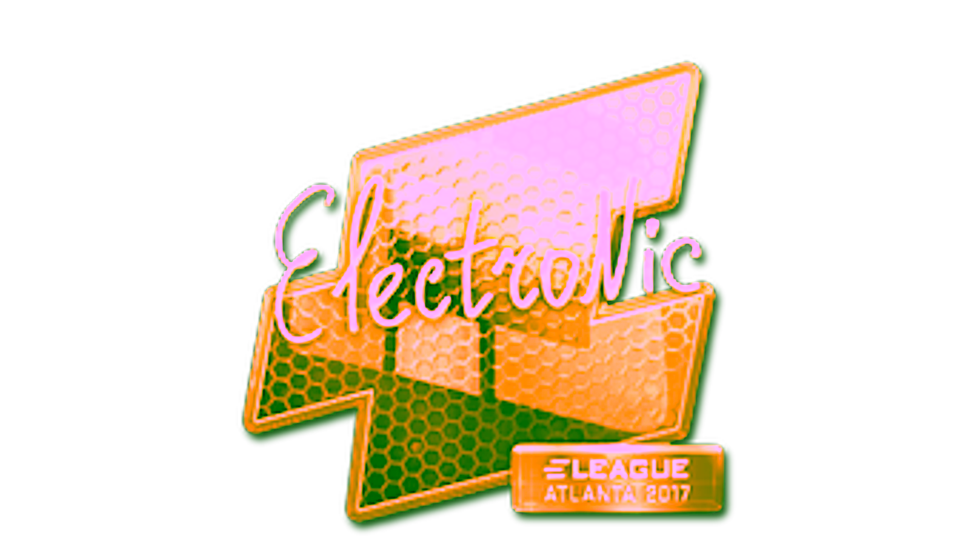 Exibição para Sticker | electronic (Gold) | Atlanta 2017