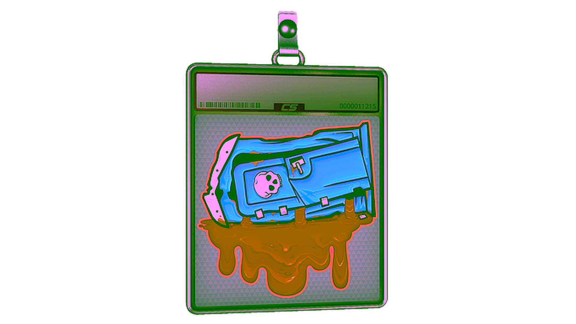Display for Sticker Slab | Poo Cocktail Supreme (Lenticular)