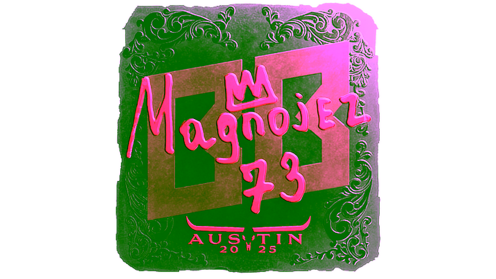 Display for Sticker | Magnojez (Foil) | Austin 2025