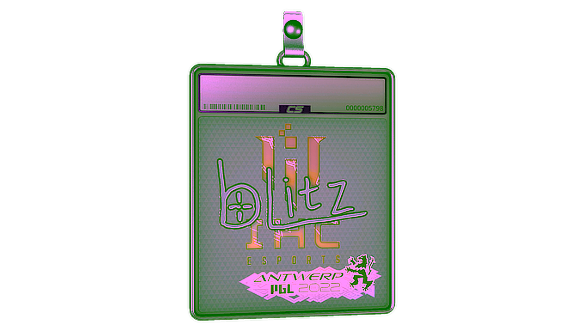 Display for Sticker Slab | bLitz (Holo) | Antwerp 2022