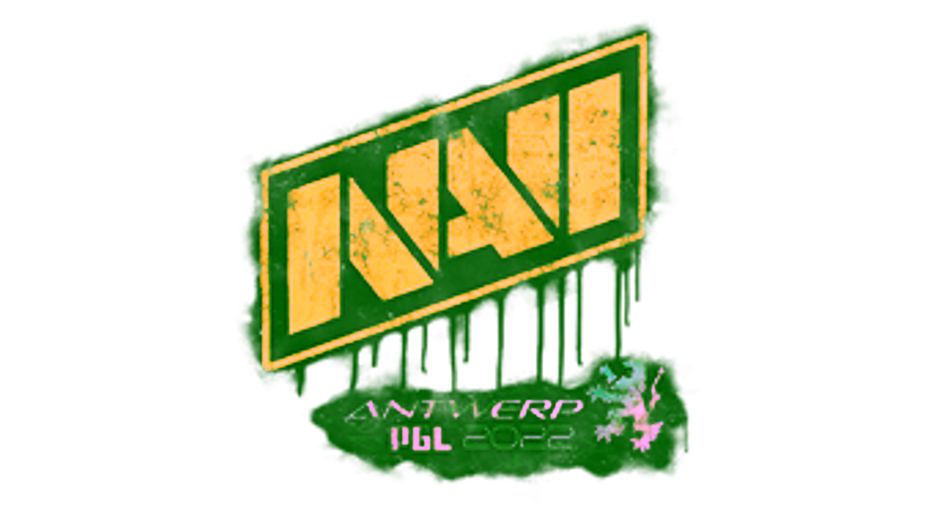 Display for Sealed Graffiti | Natus Vincere | Antwerp 2022