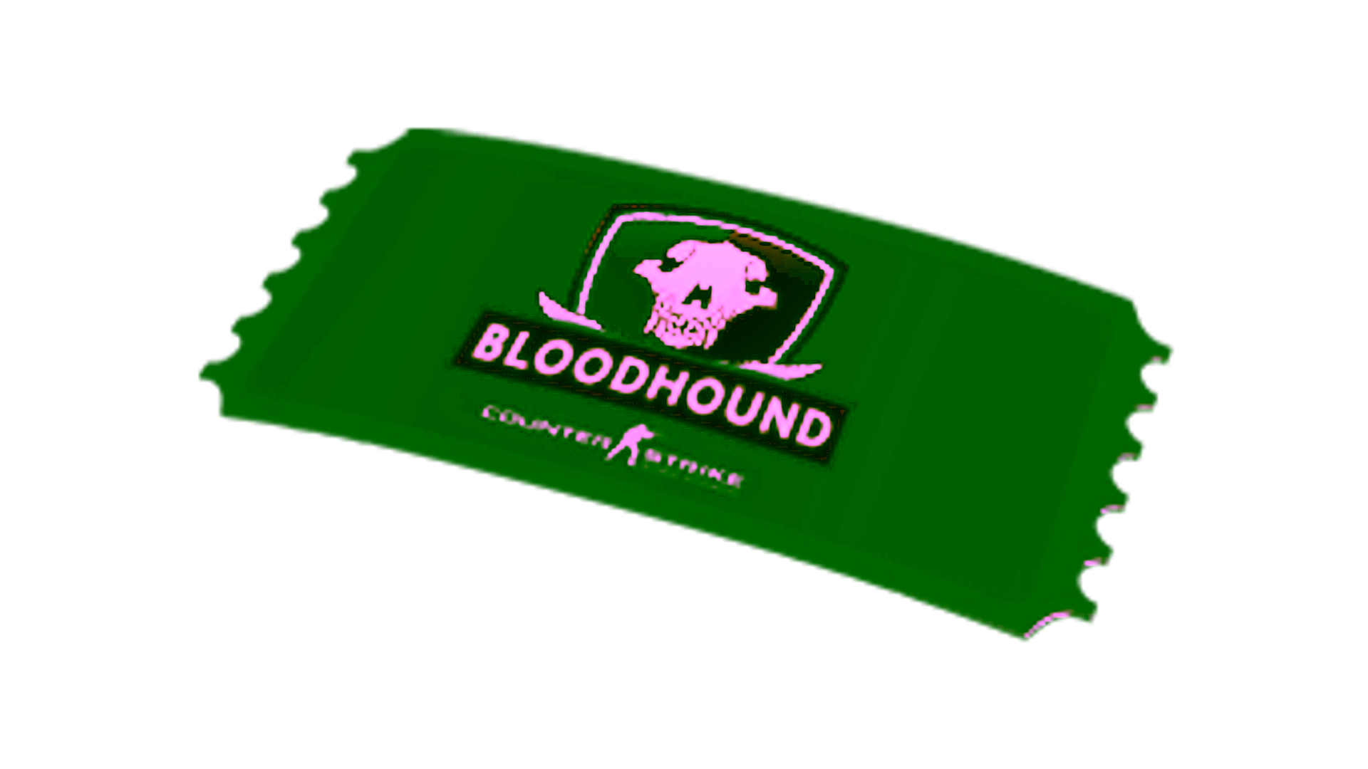 Display for Operation Bloodhound Access Pass