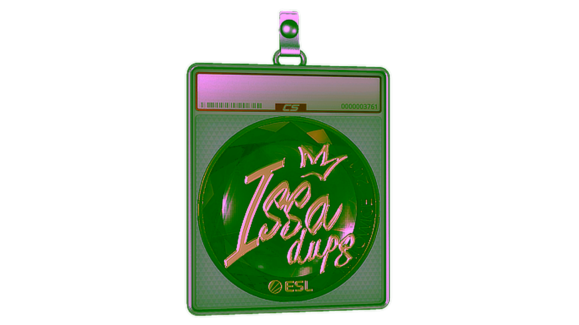 Display for Sticker Slab | ISSAA (Gold) | Katowice 2019