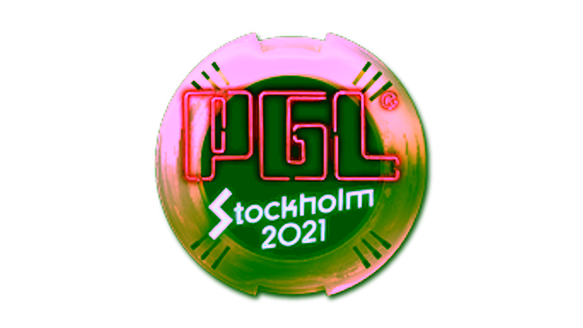 Display for Sticker | PGL (Gold) | Stockholm 2021