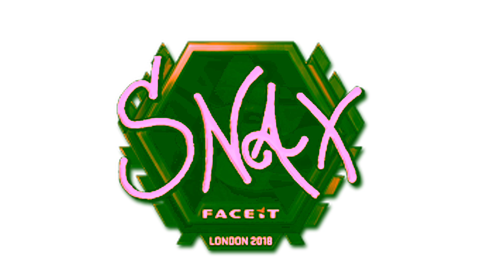 Display for Sticker | Snax (Gold) | London 2018