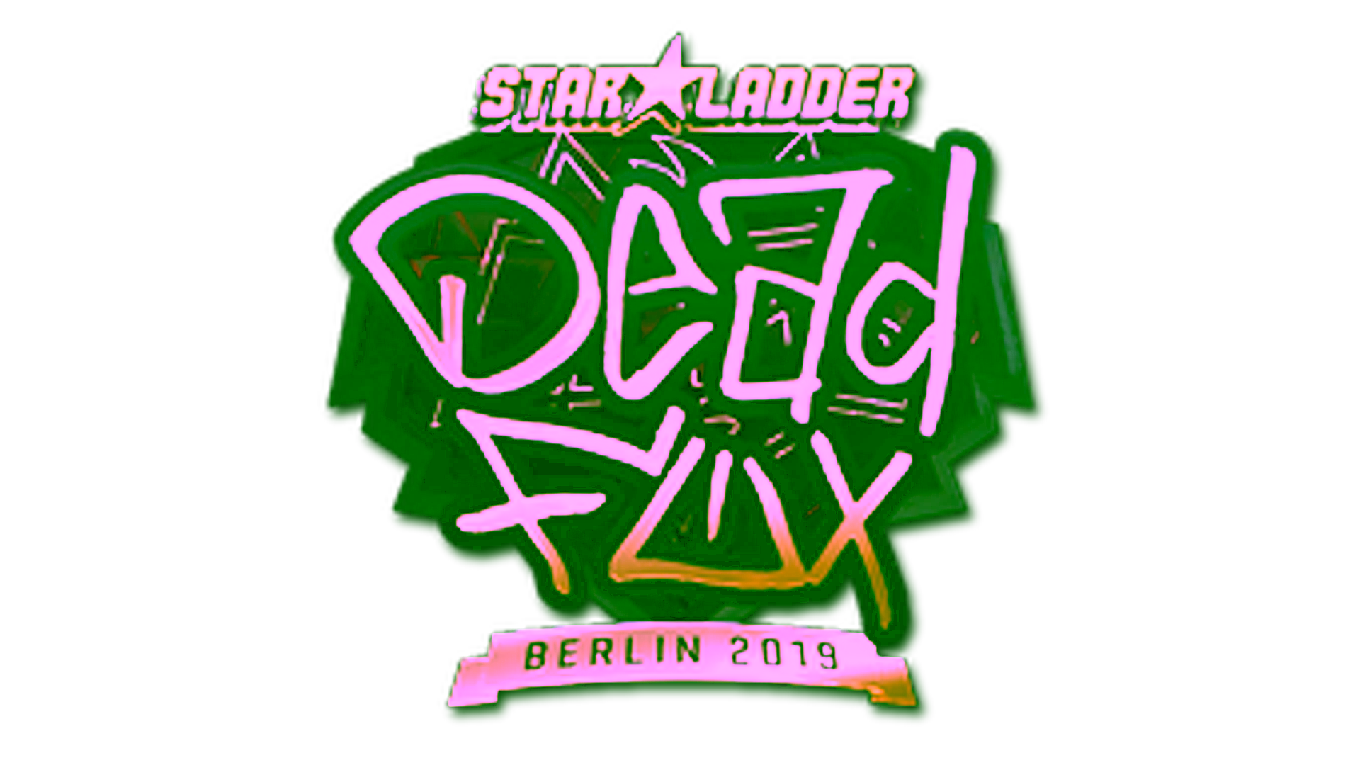 Anzeige für Sticker | DeadFox (Gold) | Berlin 2019