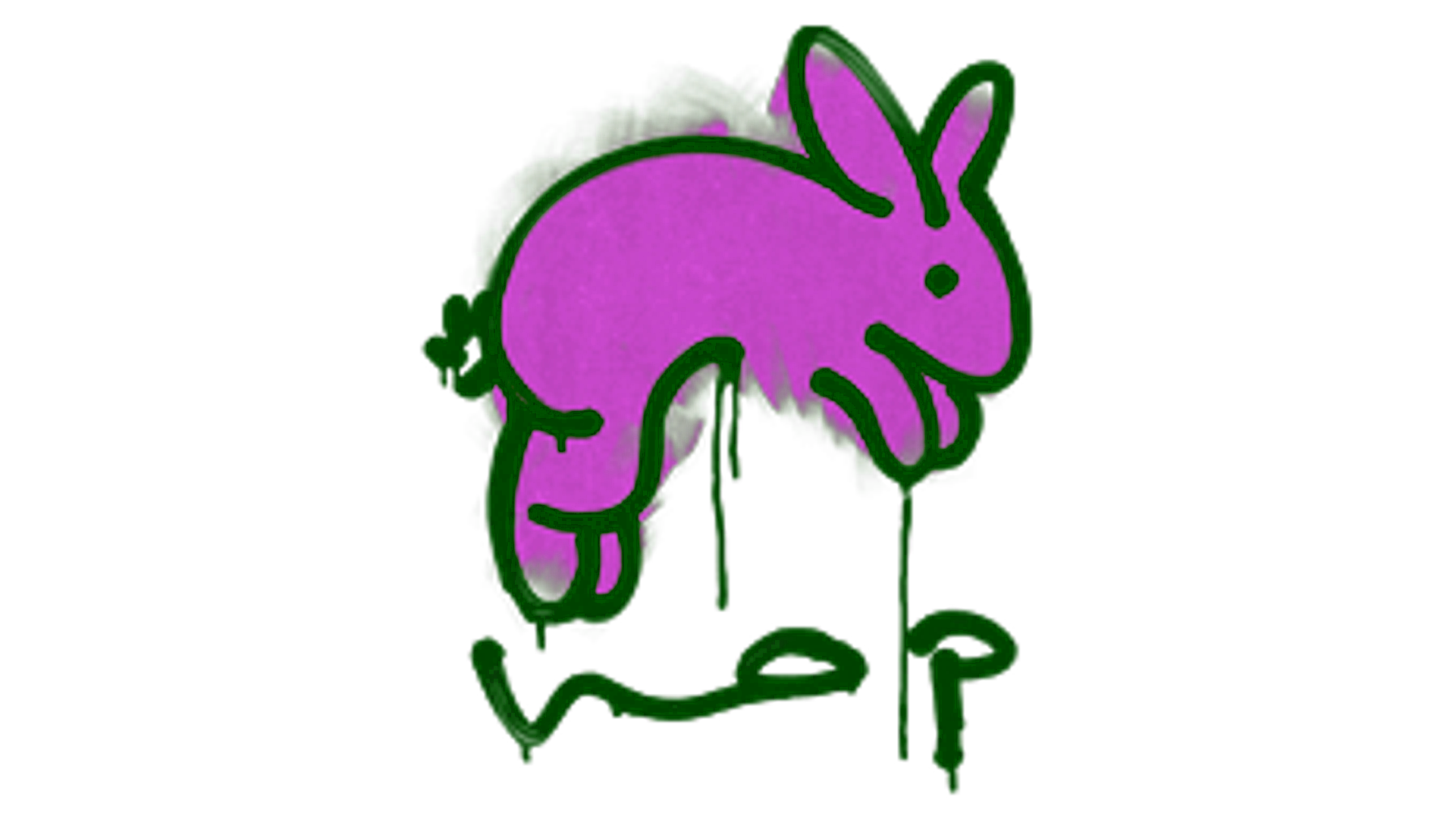 Display for Sealed Graffiti | Hop (Bazooka Pink)