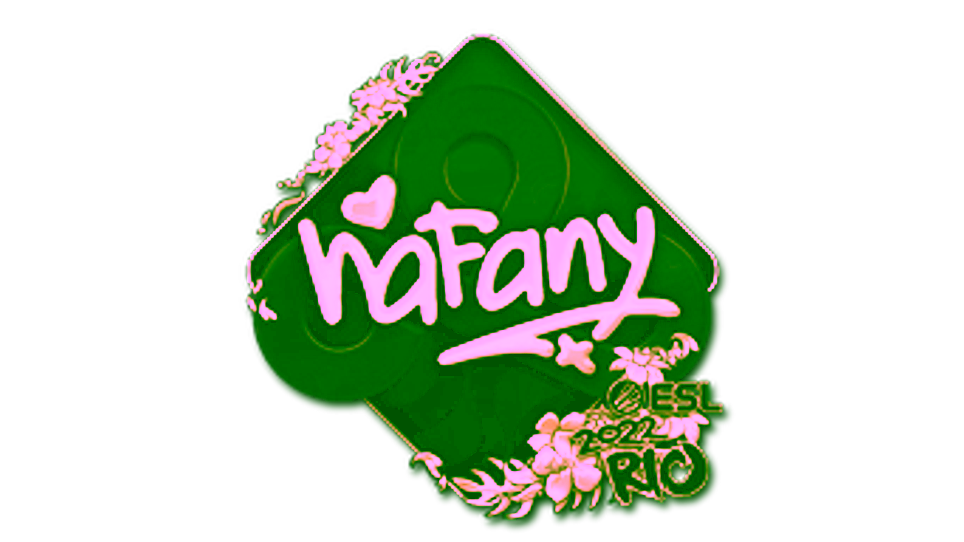 Display for Sticker | nafany (Gold) | Rio 2022
