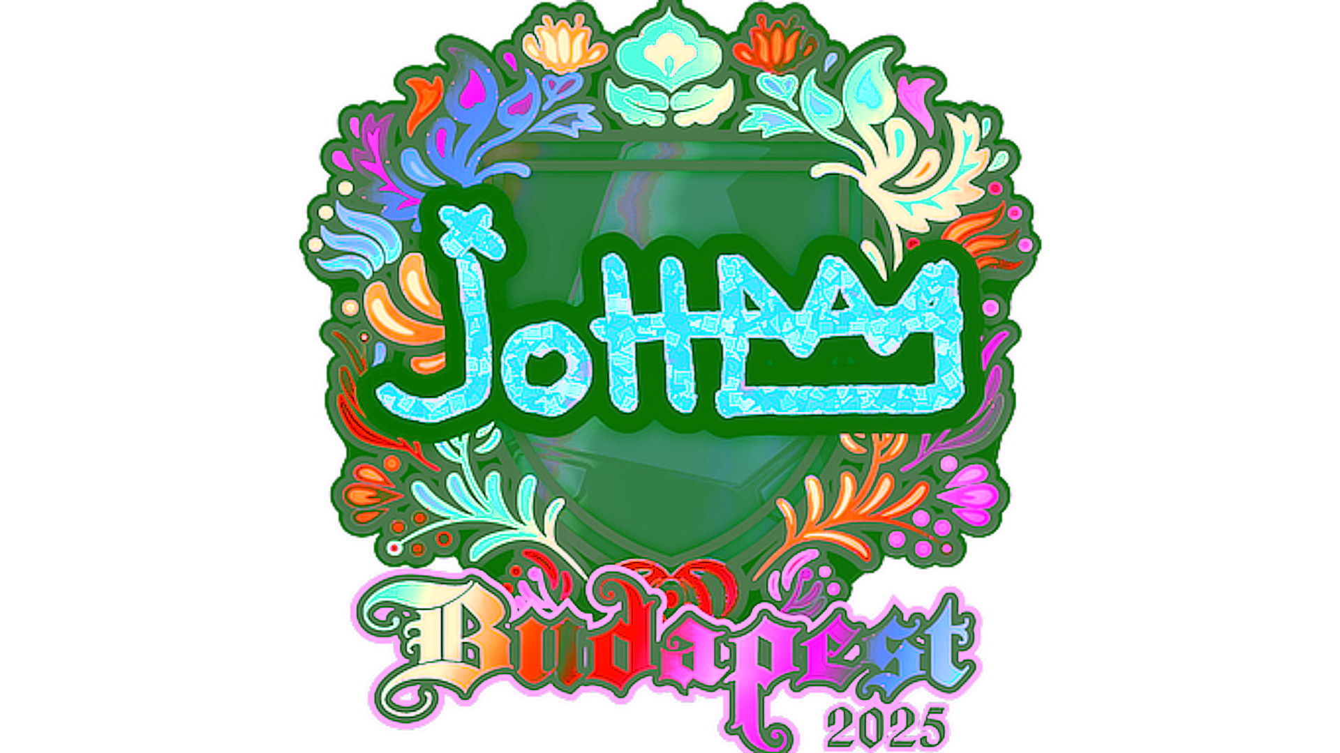 Affichage pour Sticker | jottAAA (Holo) | Budapest 2025