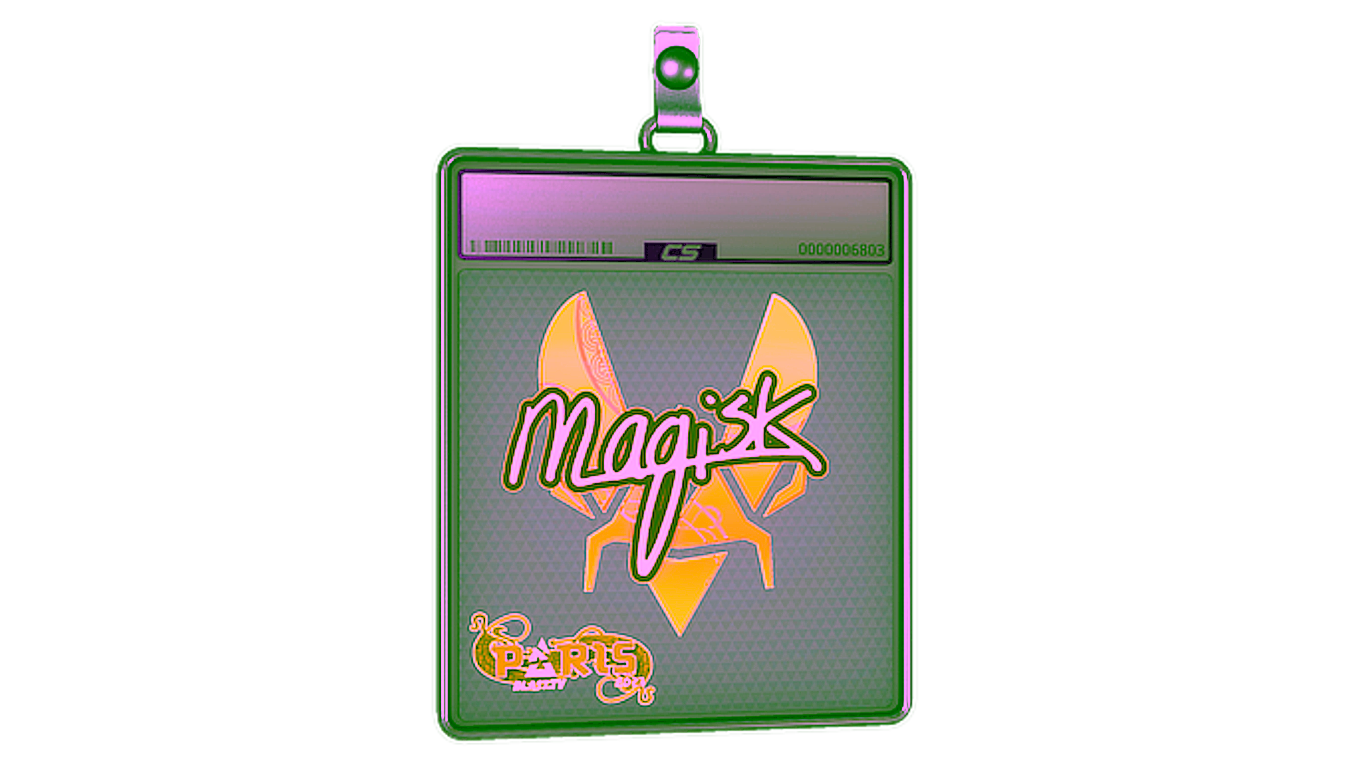 Display for Sticker Slab | Magisk (Holo) | Paris 2023