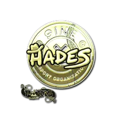 Sticker | hades (Gold) | Paris 2023