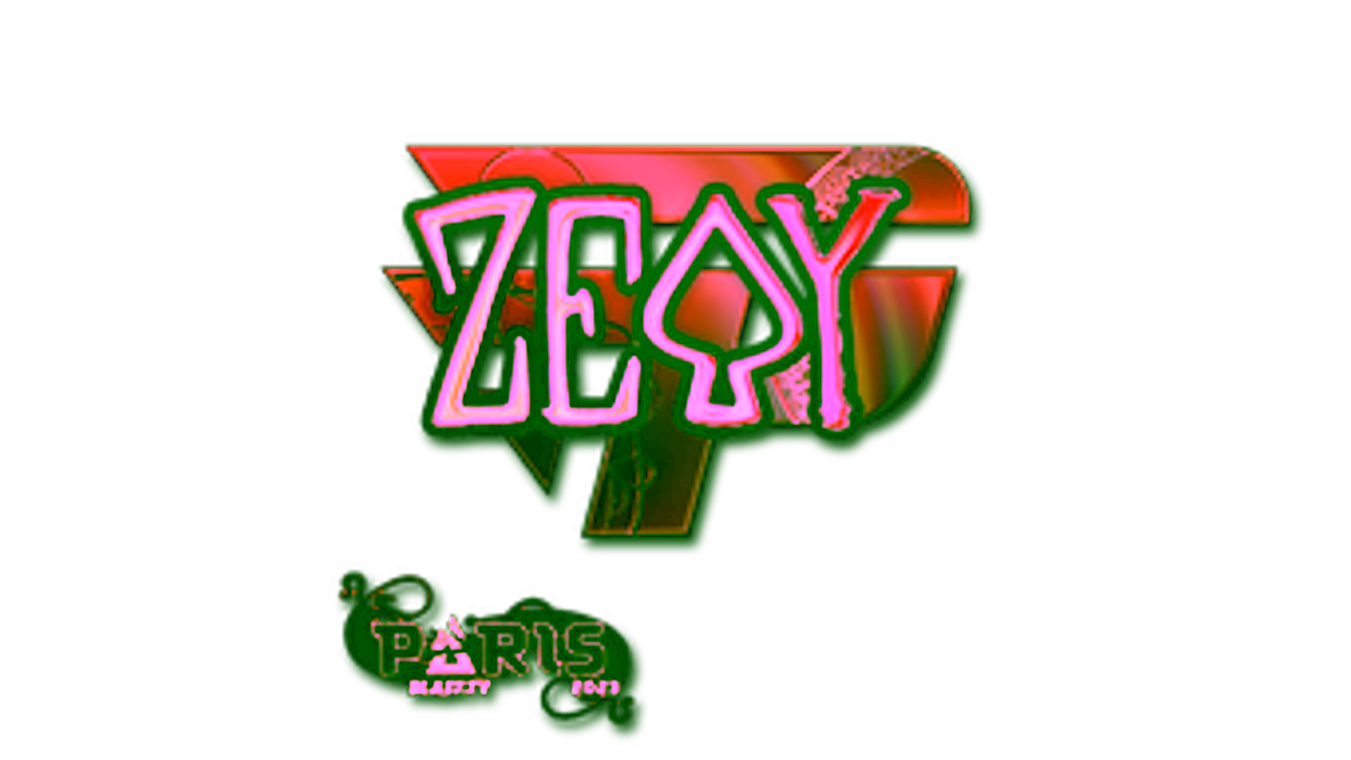 Exibição para Sticker | zevy (Holo) | Paris 2023
