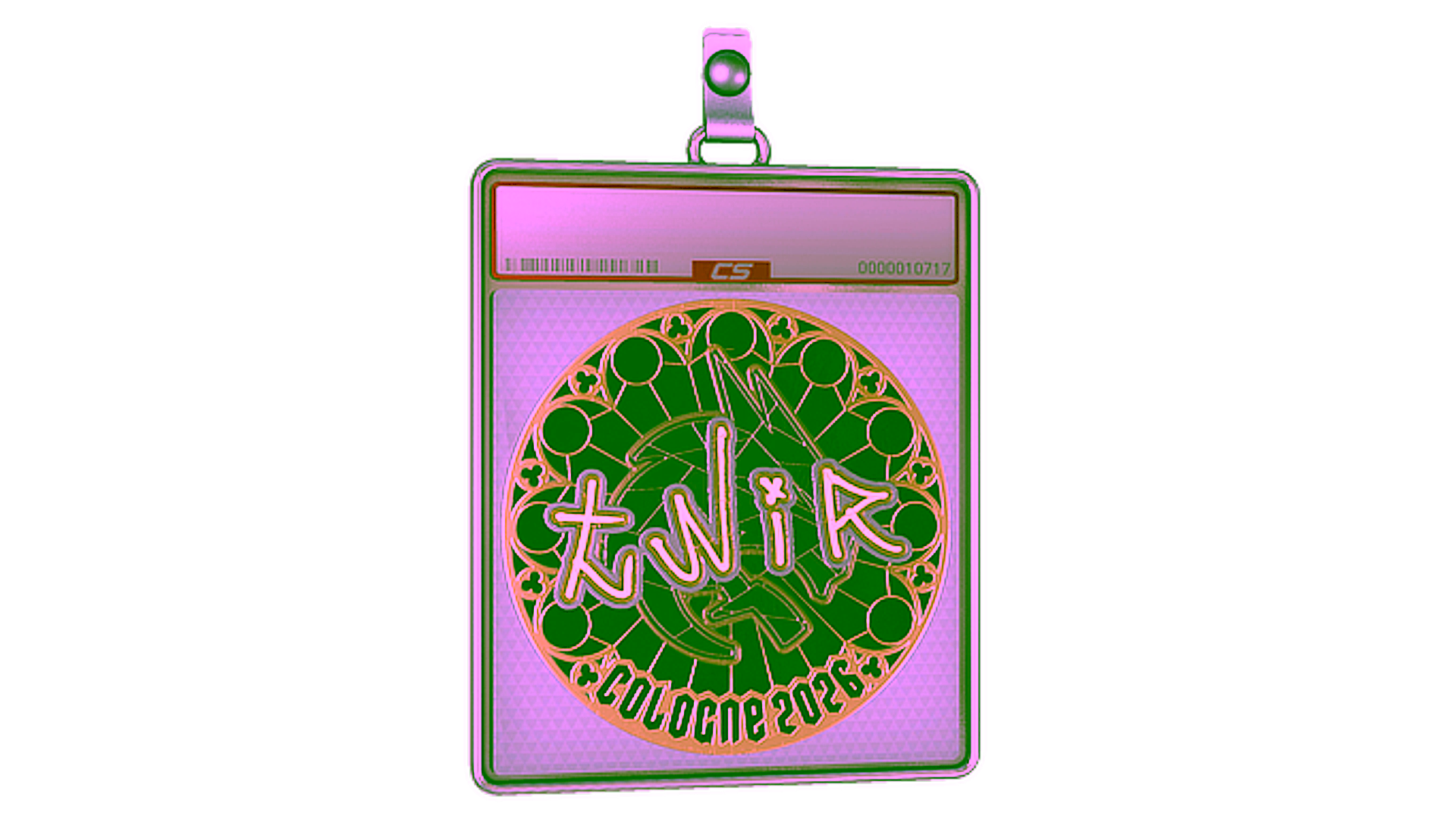 Display for Sticker Slab | tN1R (Gold) | Cologne 2026