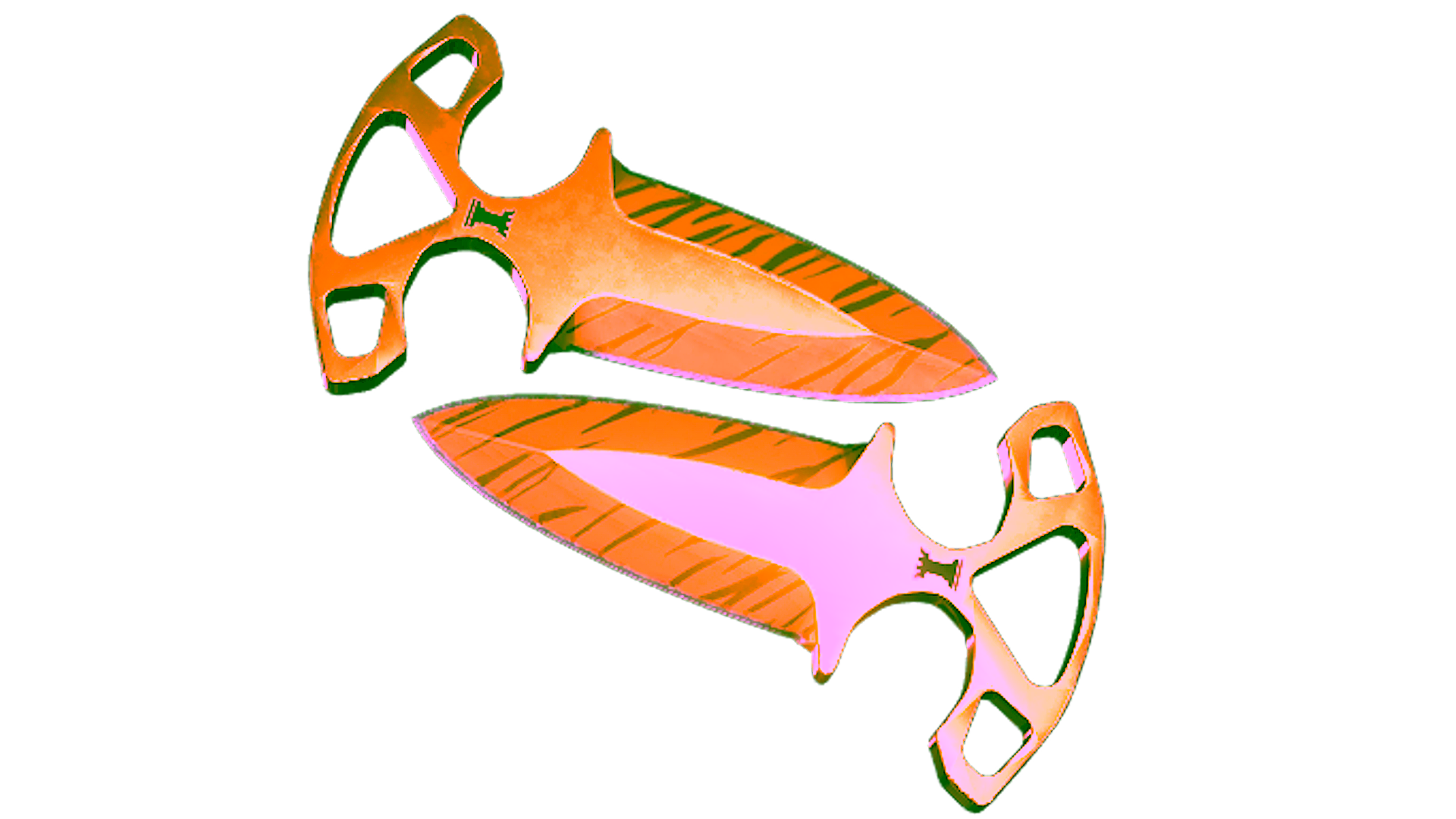 ★ Shadow Daggers | Tiger Tooth (Minimal Wear)