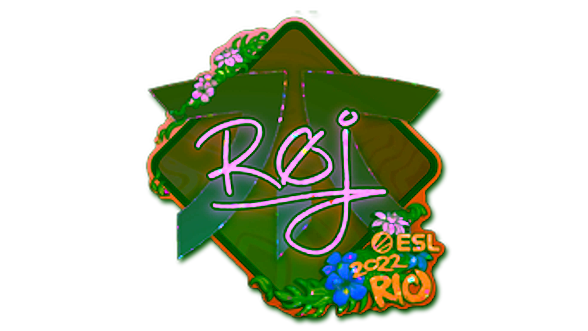 Display for Sticker | roeJ (Glitter) | Rio 2022
