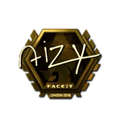 Sticker | aizy (Gold) | London 2018