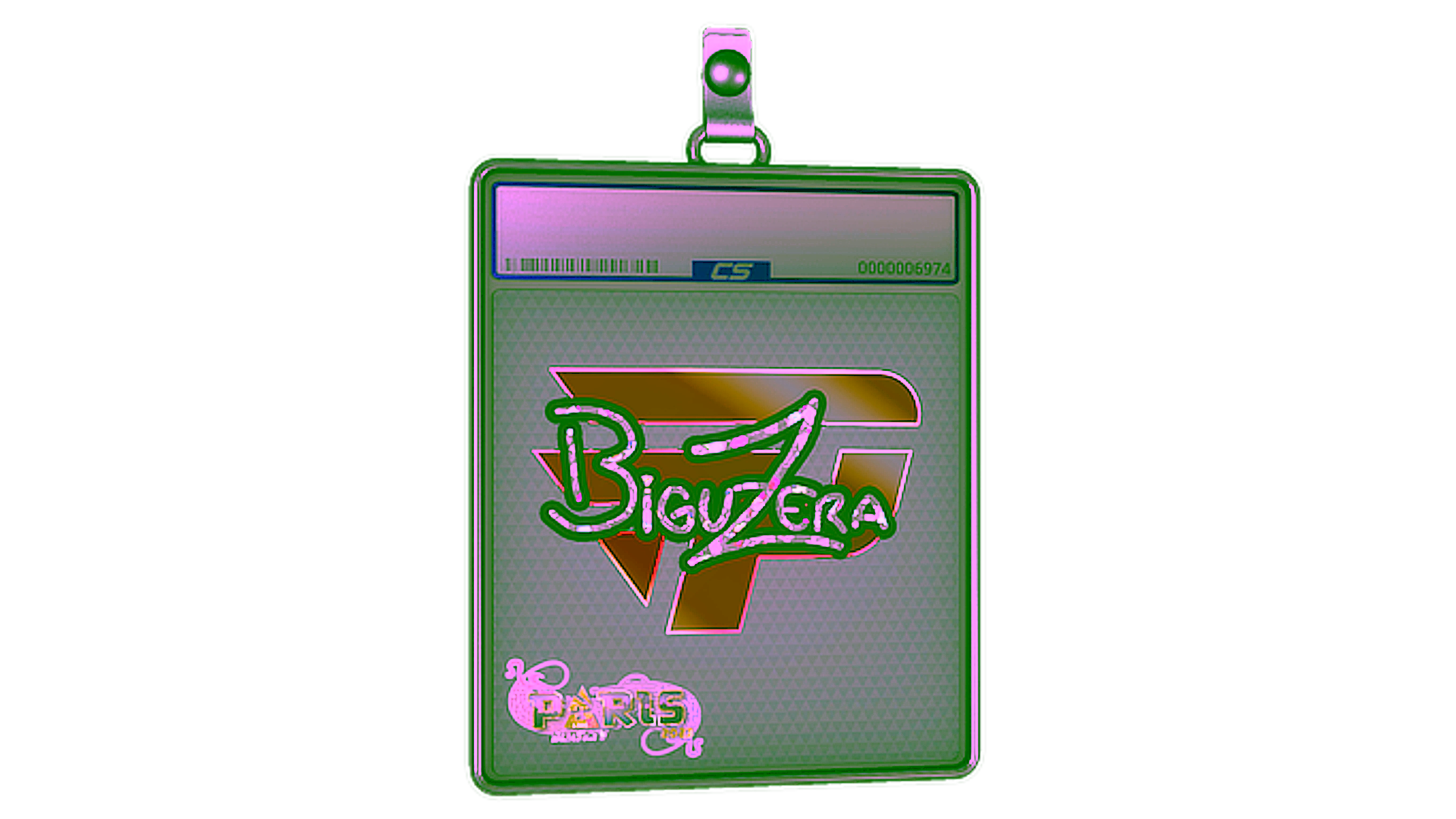 Display for Sticker Slab | biguzera (Glitter) | Paris 2023