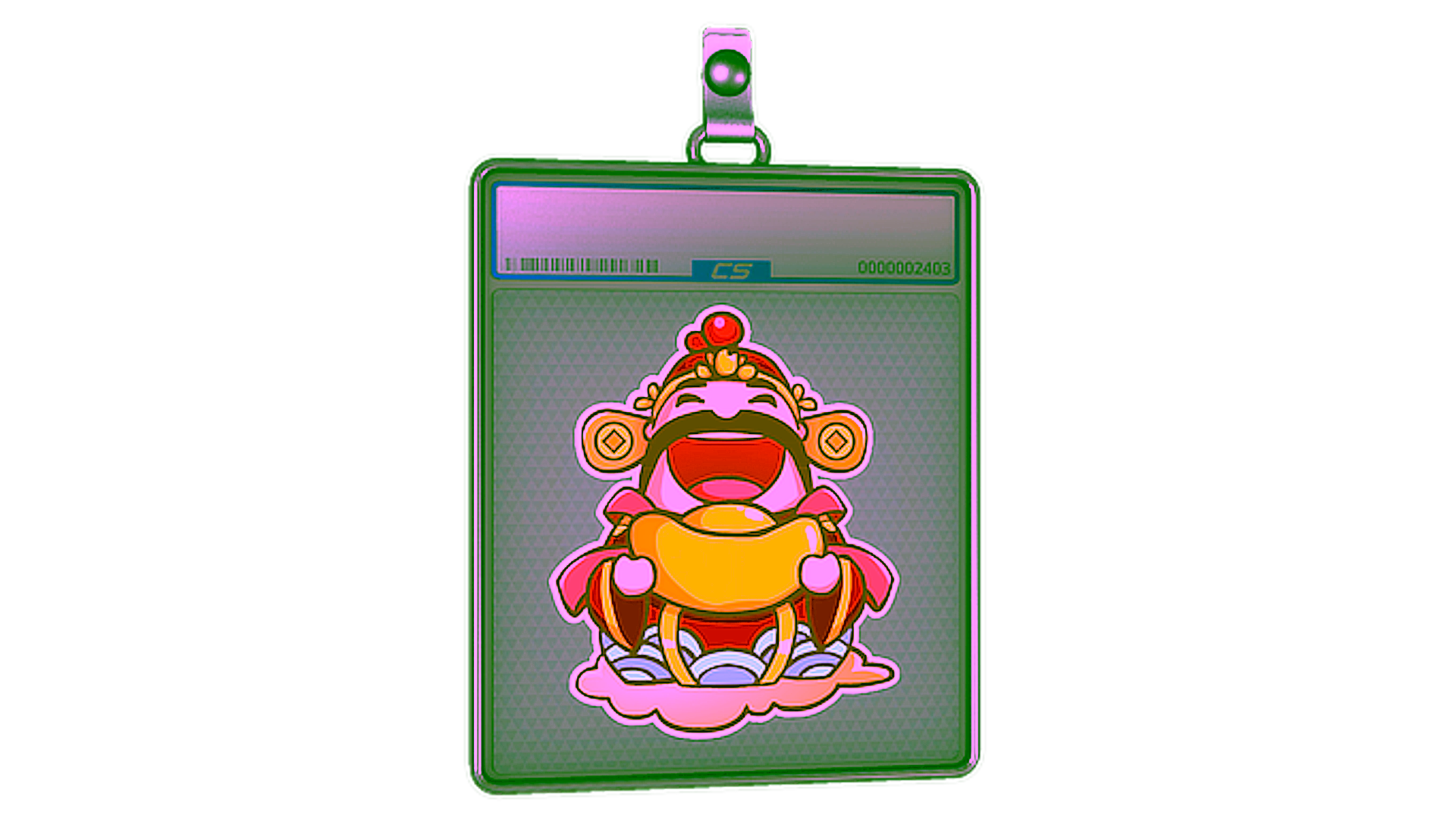 Affichage pour Sticker Slab | God of Fortune